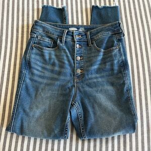 Old Navy High-Waisted Rockstar Super-Skinny Jeans Size 4